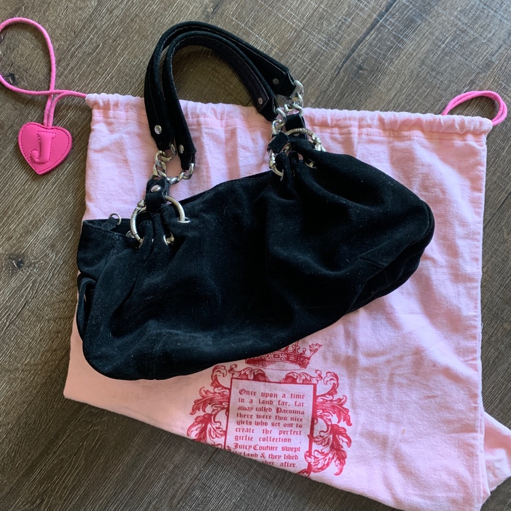 Suede Juicy shoulder bag
